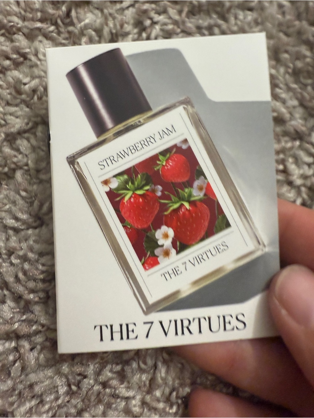 💙 4/$20 The 7 Virtues Strawberry Jam Fragrance Sample